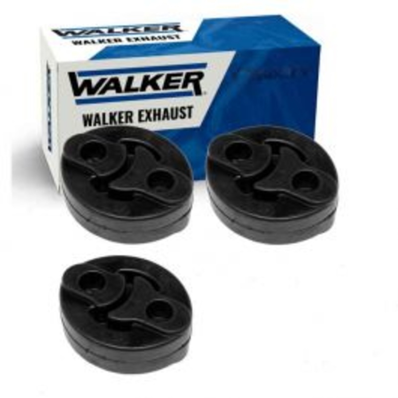 3 pc Walker Exhaust System Insulators for 1993-1997 Nissan Altima 2.4L L4