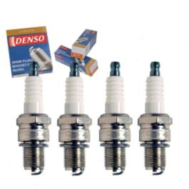 4 pc DENSO Standard U-Groove Spark Plugs for 1970-1973 Porsche 914 1.7L H4