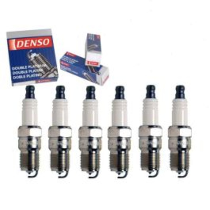6 pc DENSO Double Platinum Spark Plugs for 2006-2009 Ford Fusion 3.0L V6