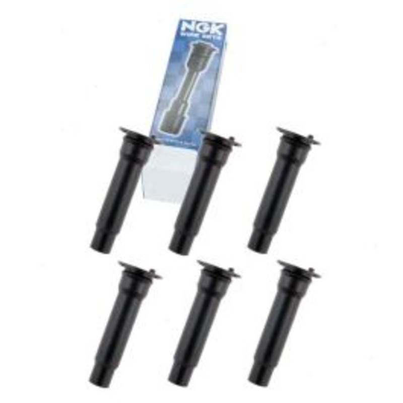 6 pc NGK 58932 Ignition Coil Boots