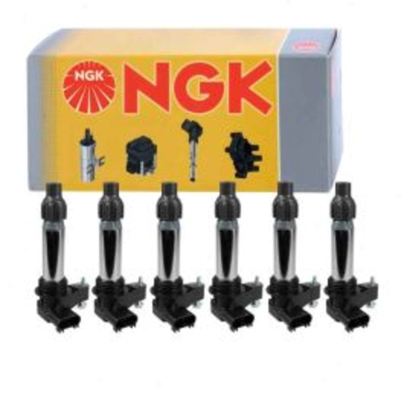 6 pc NGK Ignition Coils for 2013-2017 Cadillac XTS 3.6L V6