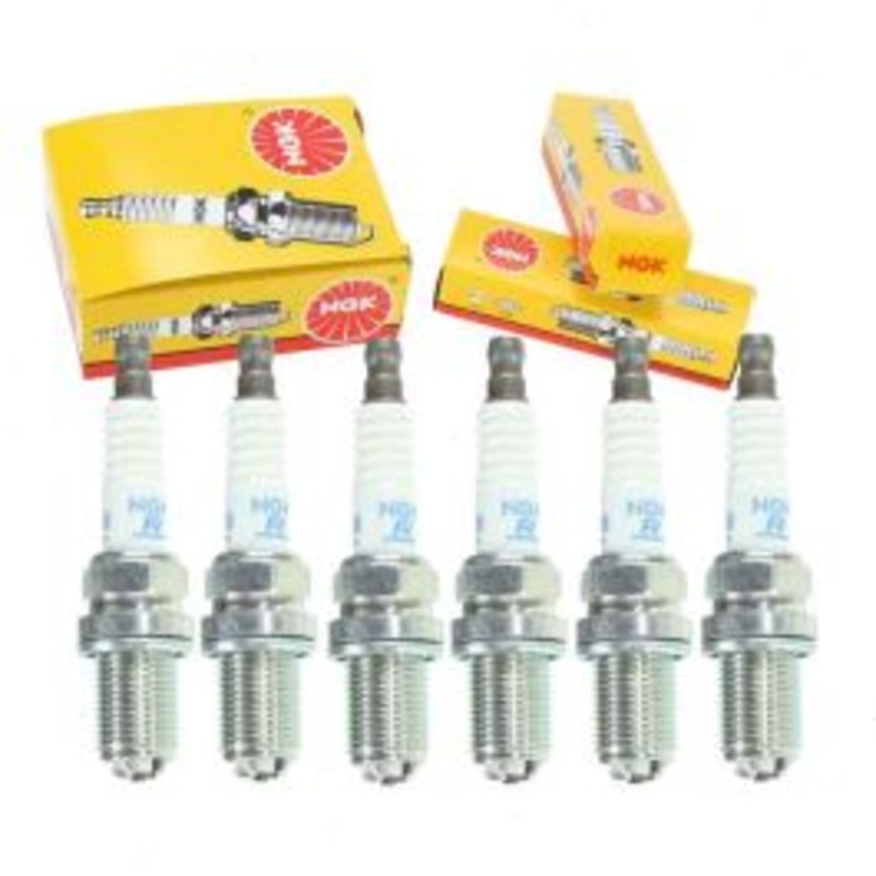 6 pc NGK Standard Spark Plugs for 2004-2006 BMW X3 2.5L 3.0L L6