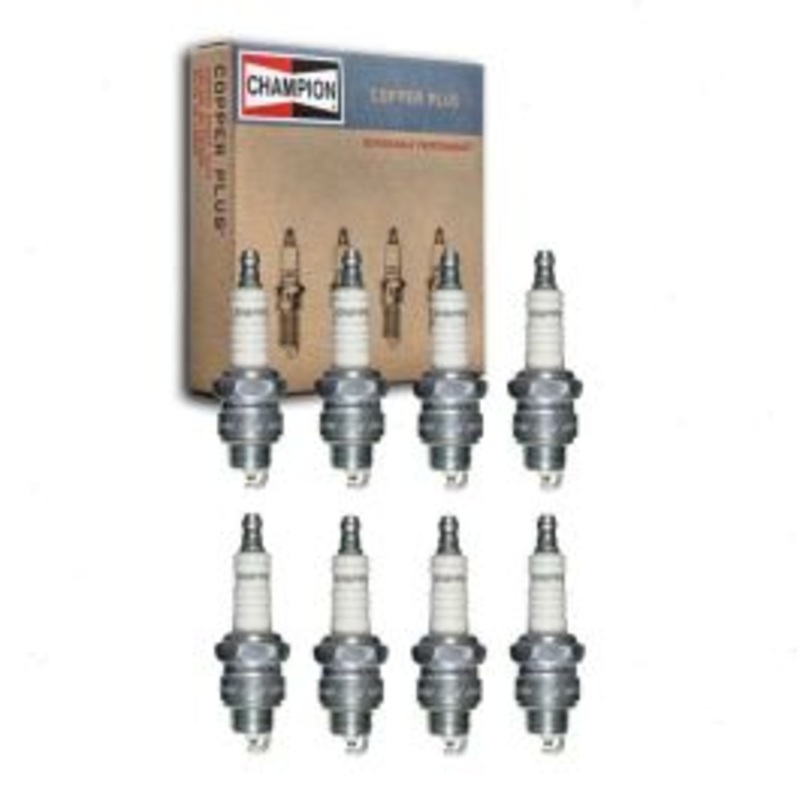 8 pc Champion Copper Plus Spark Plugs for 1965-1967 Buick Special 4.9L 5.6L V8