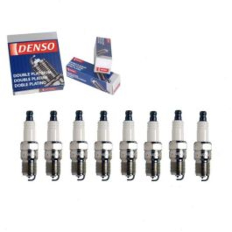 8 pc DENSO Double Platinum Spark Plugs for 1997-2002 Ford E-150 Econoline 4.6L 5.4L V8