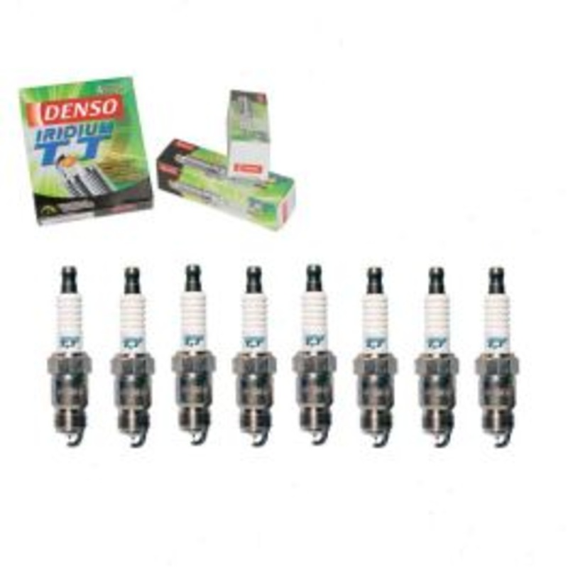 8 pc DENSO Iridium TT Spark Plugs for 1975-1979 Chevrolet Monza 4.3L 5.0L 5.7L V8
