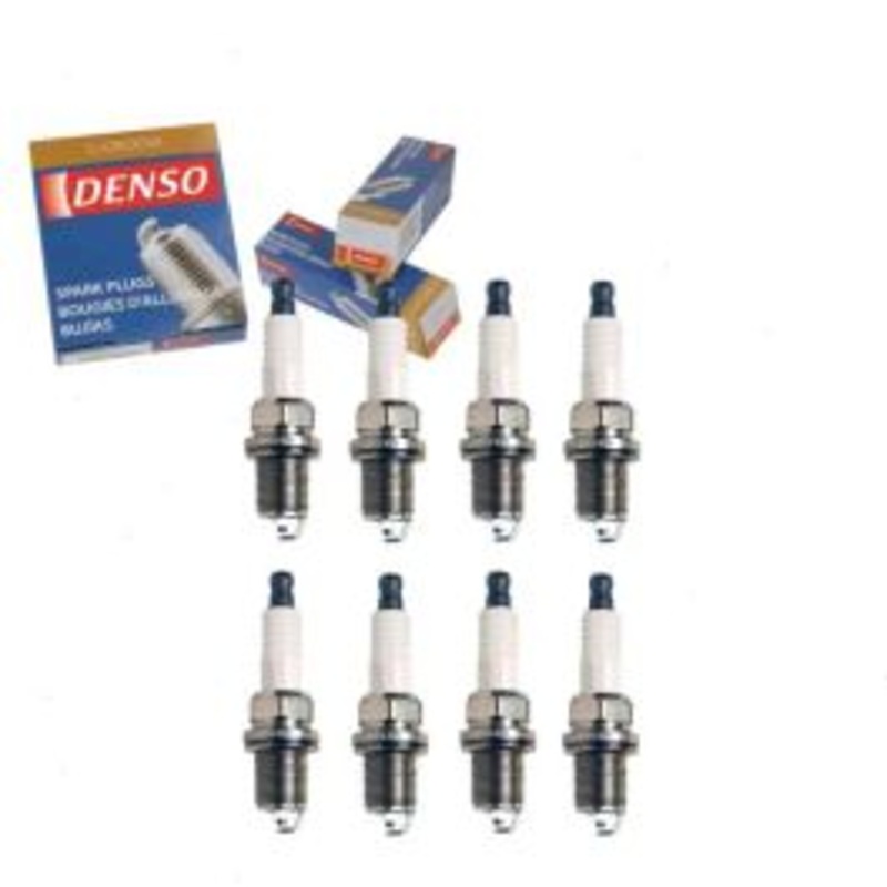 8 pc DENSO Standard U-Groove Spark Plugs for 1995 Rolls-Royce Flying Spur 6.8L V8