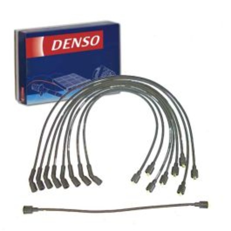 DENSO Spark Plug Wire Set for 1971-1972 Pontiac Grand Safari 6.6L 7.5L V8