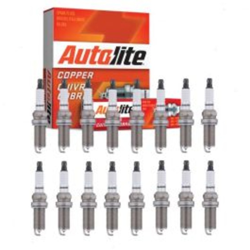 16 pc Autolite Copper Core Spark Plugs for 2011 Mercedes-Benz SLS AMG 6.3L V8