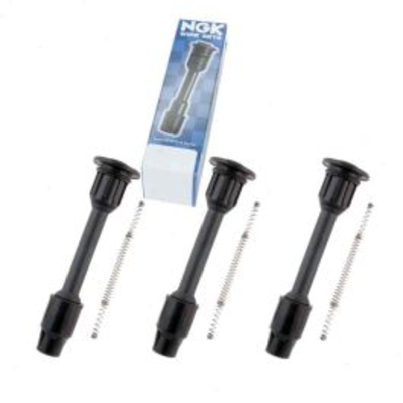 3 pc NGK Ignition Coil Boots for 1996-1999 Infiniti I30 3.0L V6
