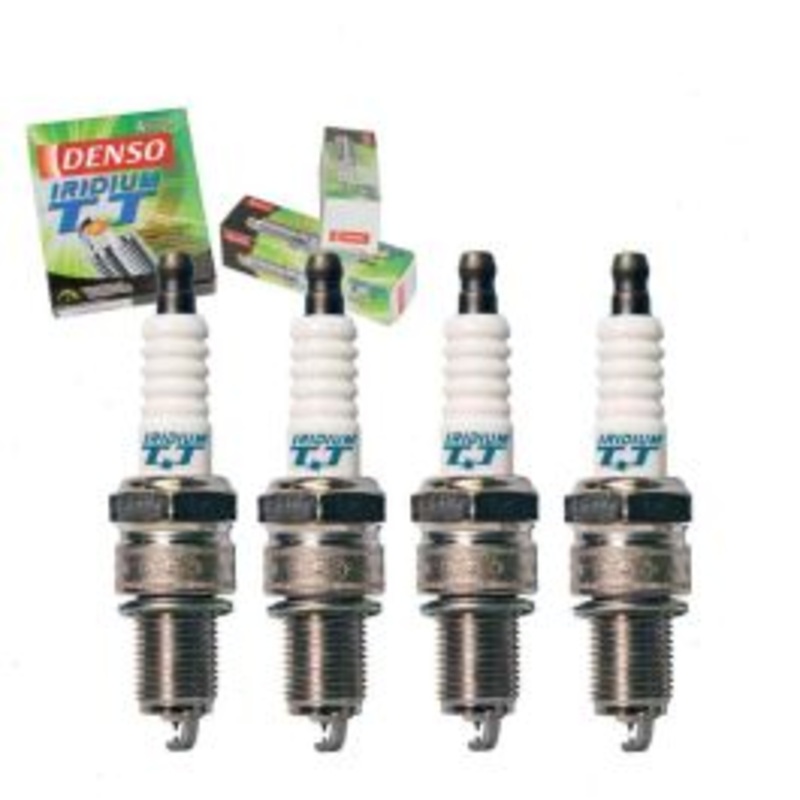 4 pc DENSO Iridium TT Spark Plugs for 1972-1982 Toyota Corona 2.0L 2.2L 2.4L L4