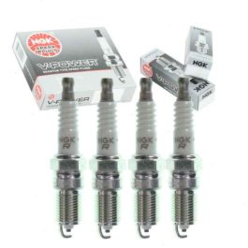 4 pc NGK V-Power Spark Plugs for 2005-2008 Mercury Mariner 2.3L L4