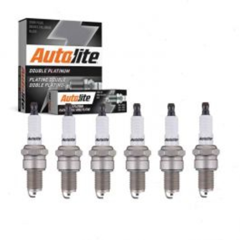 6 pc Autolite Double Platinum Spark Plug for 1967-1969 Triumph TR250