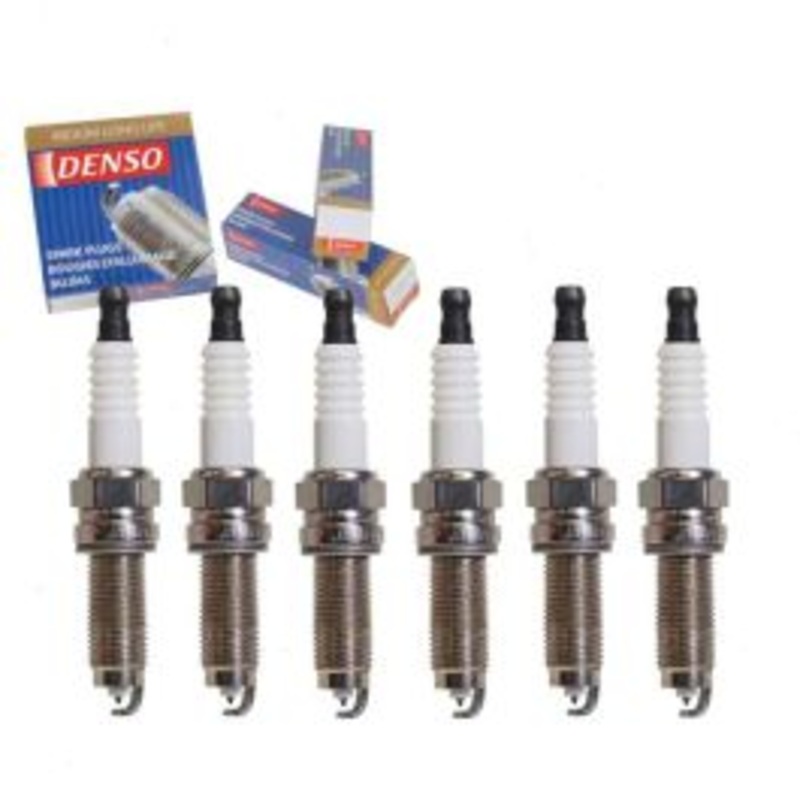6 pc DENSO Iridium Long Life Spark Plugs for 2013-2015 Hyundai Santa Fe XL 3.3L V6