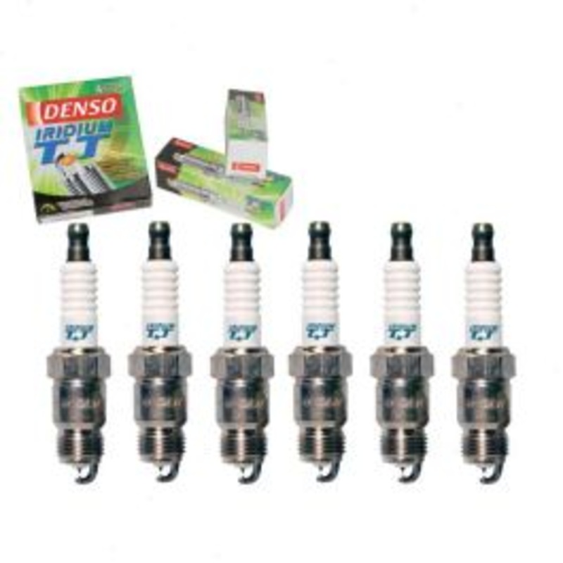 6 pc DENSO Iridium TT Spark Plugs for 1970-1971 Oldsmobile F85 4.1L L6