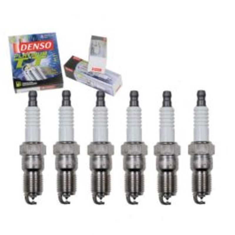 6 pc DENSO Platinum TT Spark Plugs for 1997-2005 Mazda B4000 4.0L V6