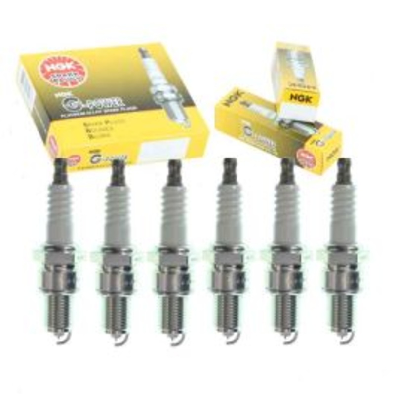6 pc NGK G-Power Spark Plugs for 1964-1967 Chevrolet Malibu 3.2L 3.8L 4.1L L6