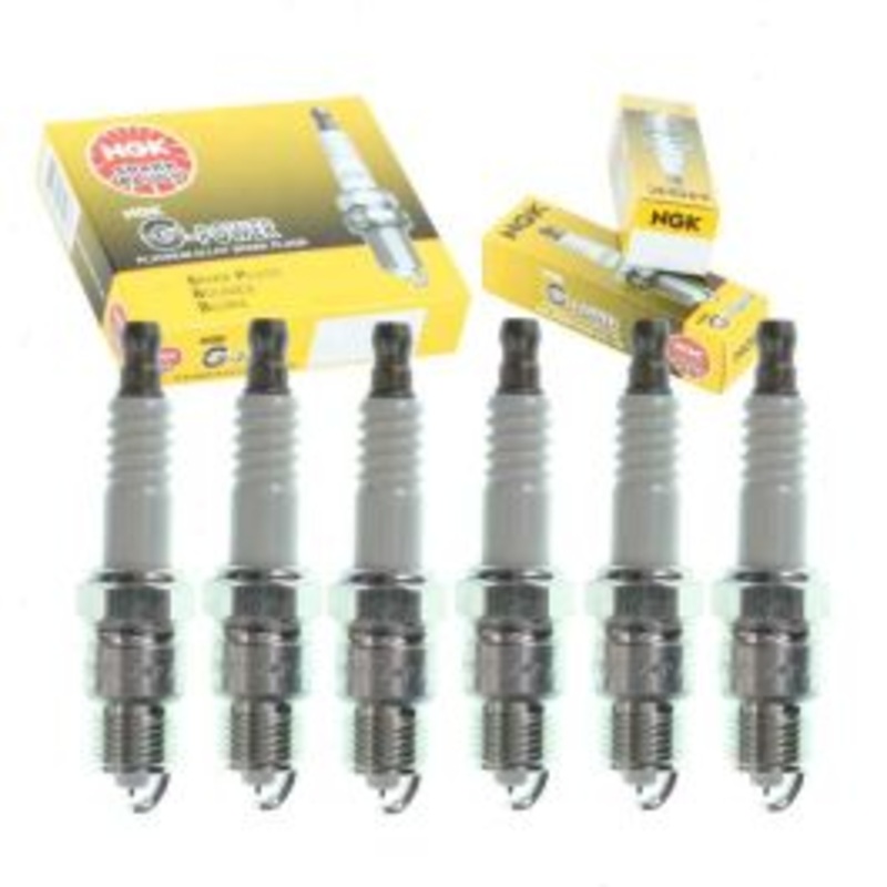 6 pc NGK G-Power Spark Plugs for 1970-1971 Buick Skylark 4.1L L6