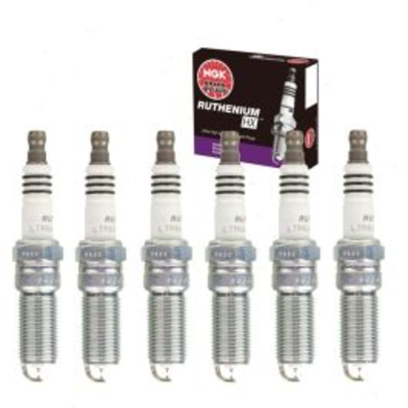 6 pc NGK Ruthenium HX Spark Plugs for 2005-2016 Buick LaCrosse 3.0L 3.6L V6