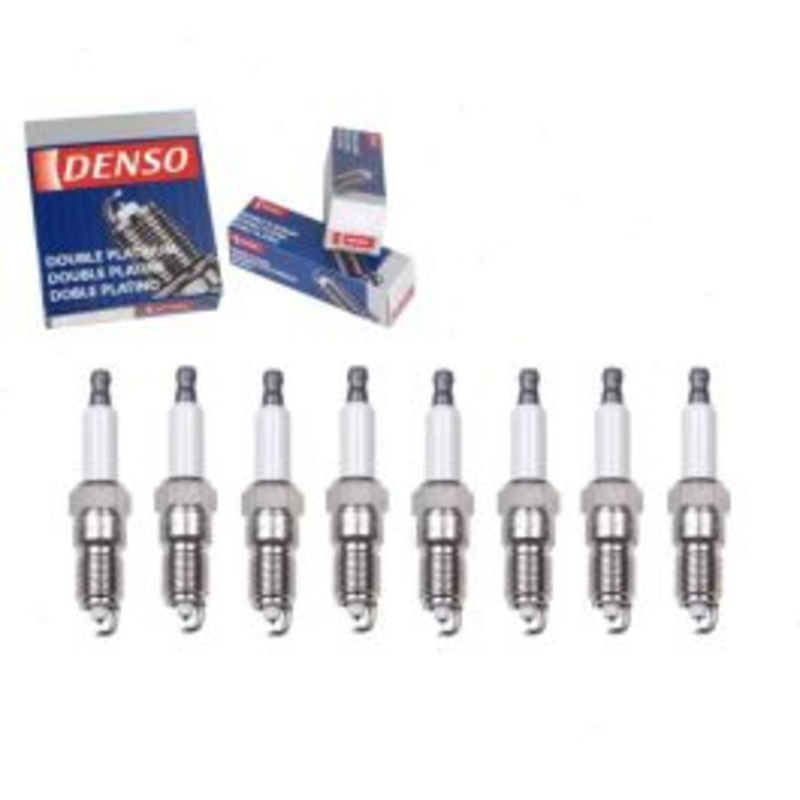 8 pc DENSO Double Platinum Spark Plugs for 2001-2006 GMC Sierra 3500 8.1L V8