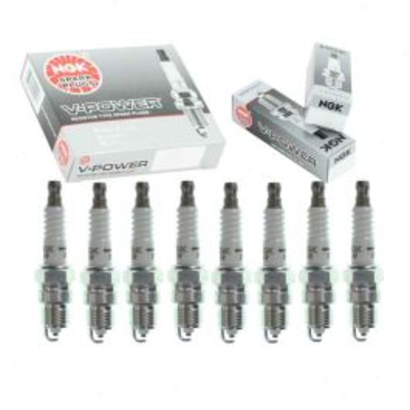 8 pc NGK V-Power Spark Plugs for 1970 Ford Falcon 7.0L V8