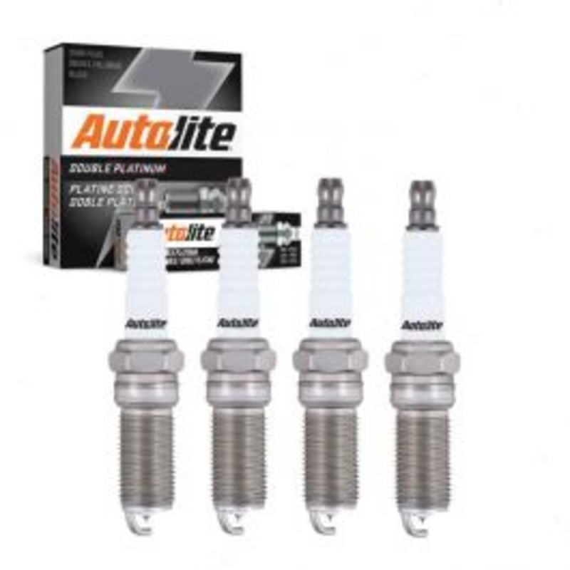 4 pc Autolite Double Platinum Spark Plug for 2019 Ford Transit Connect 2.0L