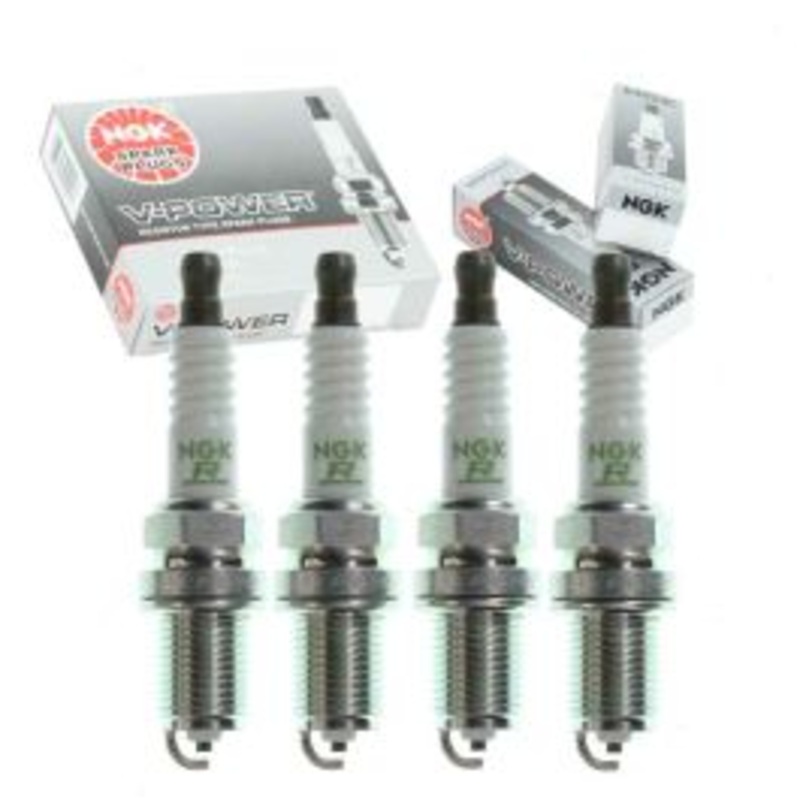 4 pc NGK V-Power 5724 BKR6E-N-11 Spark Plugs