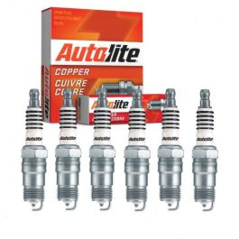 6 pc Autolite Copper Core 764 Spark Plugs