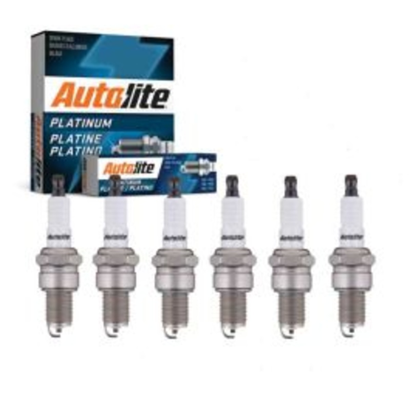 6 pc Autolite Platinum Spark Plug for 1967-1969 Chevrolet El Camino 3.8L