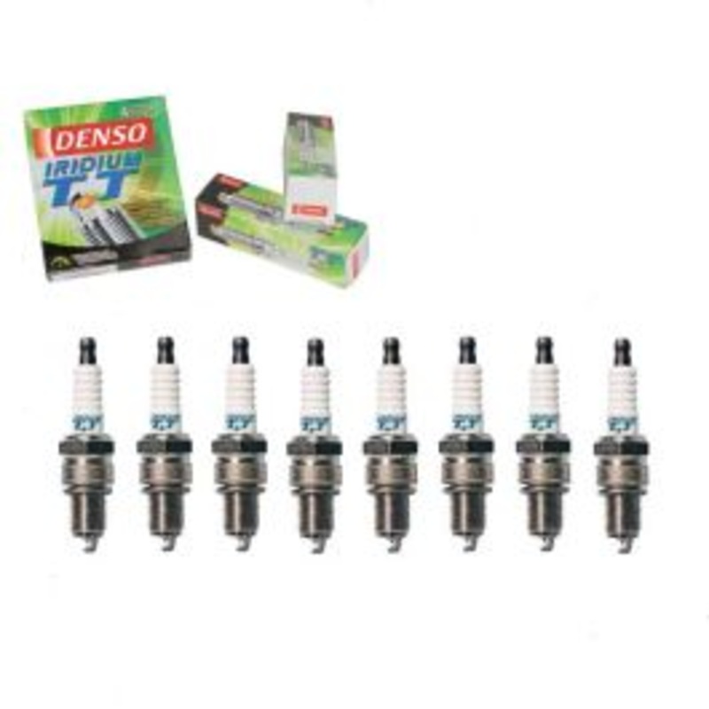 8 pc DENSO Iridium TT Spark Plugs for 1969-1973 GMC G15 G1500 Van 5.0L V8