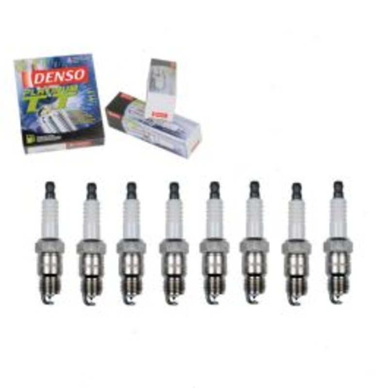8 pc DENSO Platinum TT Spark Plugs for 1969-1982 Checker Marathon 4.4L 5.0L 5.7L V8