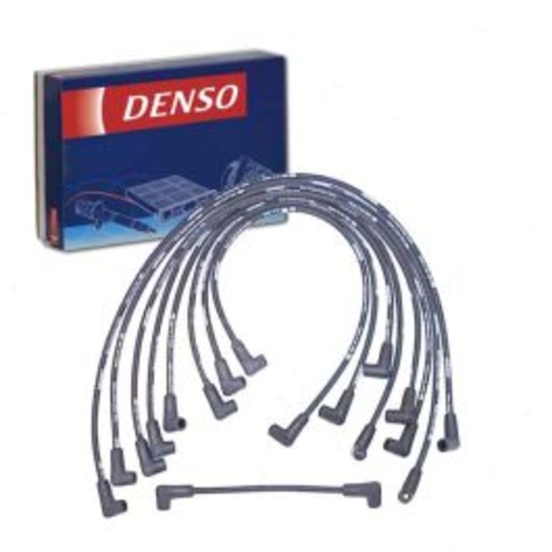 DENSO Spark Plug Wire Set for 1988-1993 Chevrolet C3500 5.7L V8