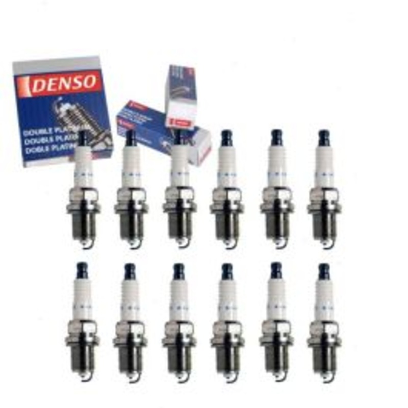 12 pc DENSO Double Platinum Spark Plugs for 1993-1994 BMW 850Ci 5.0L V12
