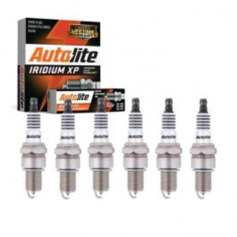 6 pc Autolite Iridium XP Spark Plug for 1967-1972 Toyota Crown 2.3L 2.6L L6