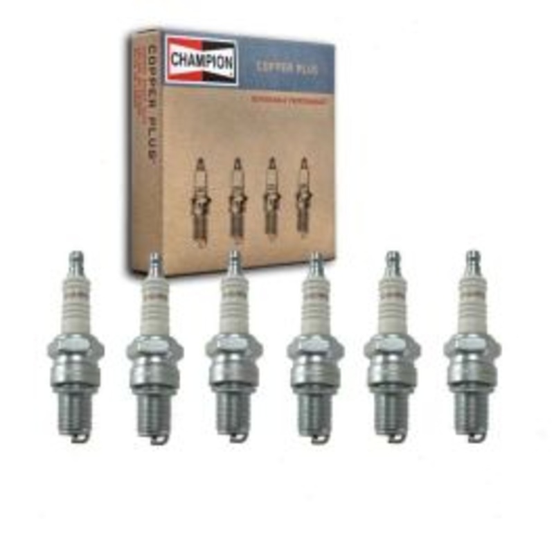 6 pc Champion Copper Plus Spark Plugs for 1938-1939 Nash LaFayette