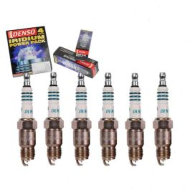 6 pc DENSO Iridium Power Spark Plugs for 1975-1978 GMC K15 Suburban 4.1L L6