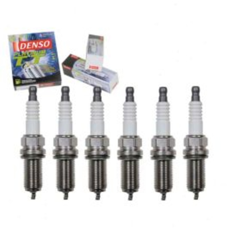 6 pc DENSO Platinum TT Spark Plugs for 2006 BMW 325i 3.0L L6
