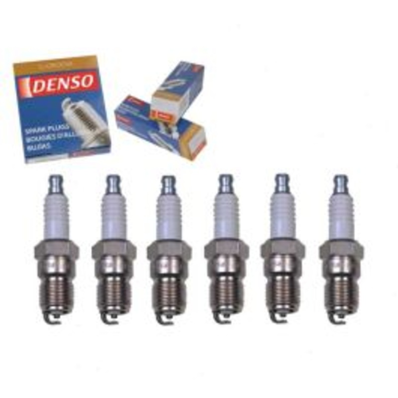 6 pc DENSO Standard U-Groove Spark Plugs for 1997-2008 Ford F-150 4.2L V6