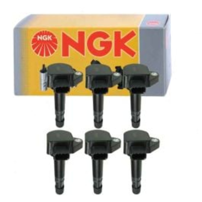 6 pc NGK Ignition Coils for 2003-2008 Honda Pilot 3.5L V6