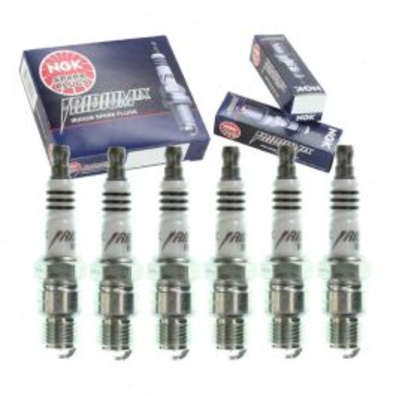 6 pc NGK Iridium IX Spark Plugs for 1975 Chevrolet K10 4.1L 4.8L L6