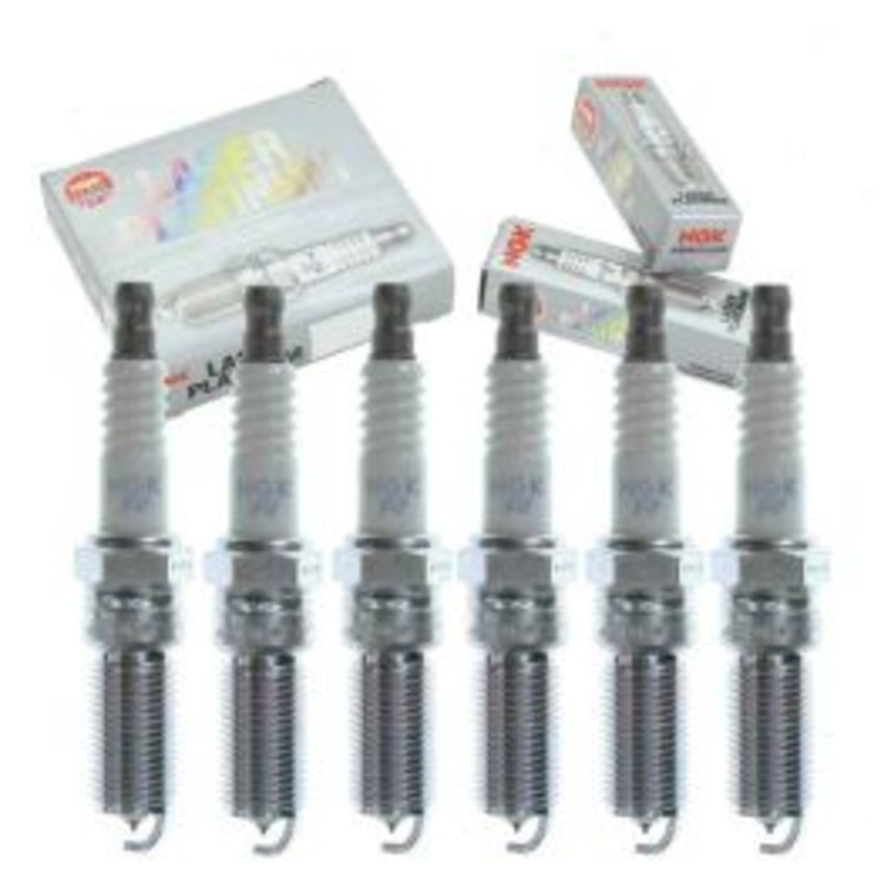 6 pc NGK Laser Platinum Spark Plugs for 2012-2019 Lincoln MKT 3.7L V6