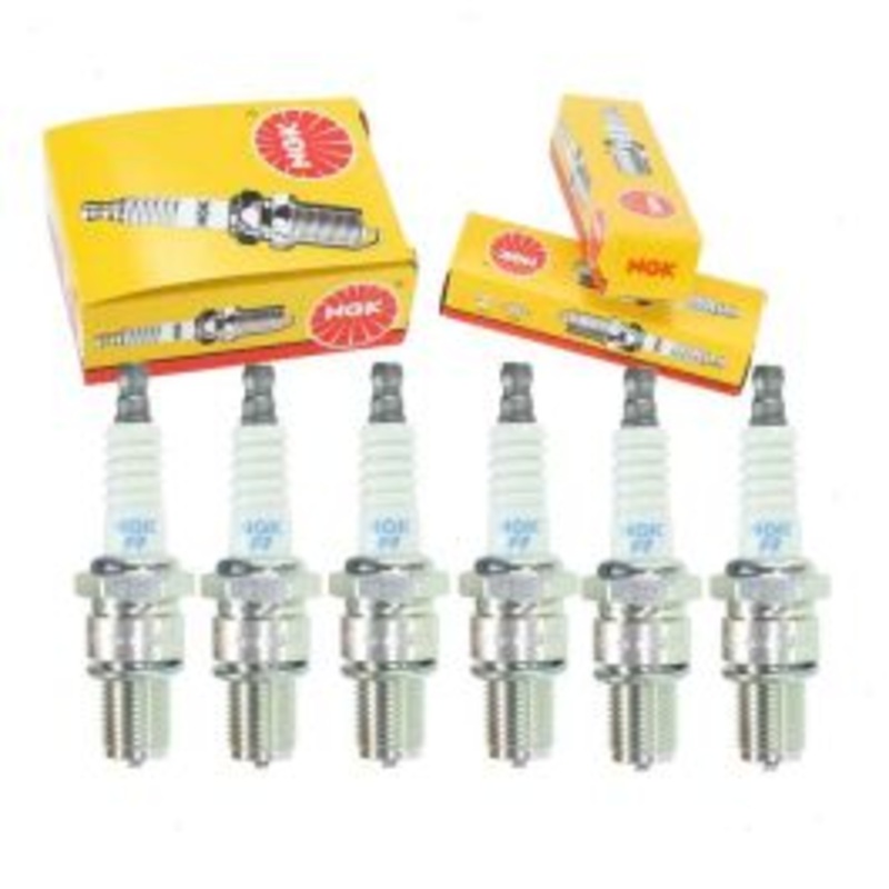 6 pc NGK Standard 4172 BR8ECS Spark Plugs