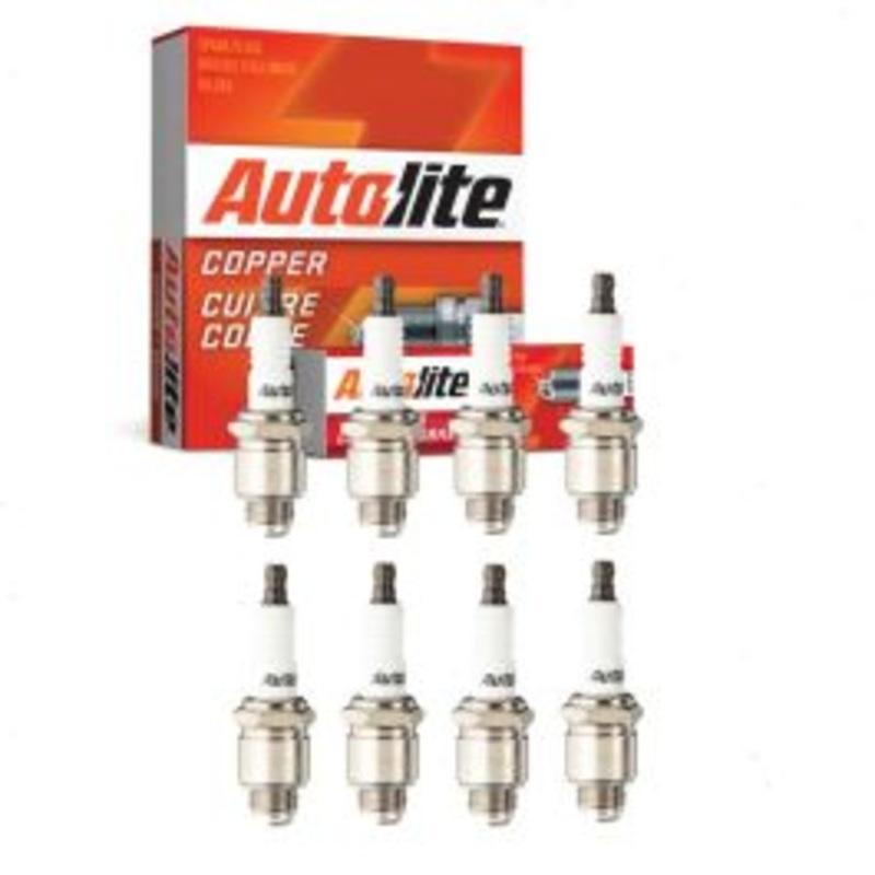 8 pc Autolite Copper Core Spark Plugs for 1955-1959 GMC 300 5.2L 5.3L 5.5L 5.7L 6.1L V8