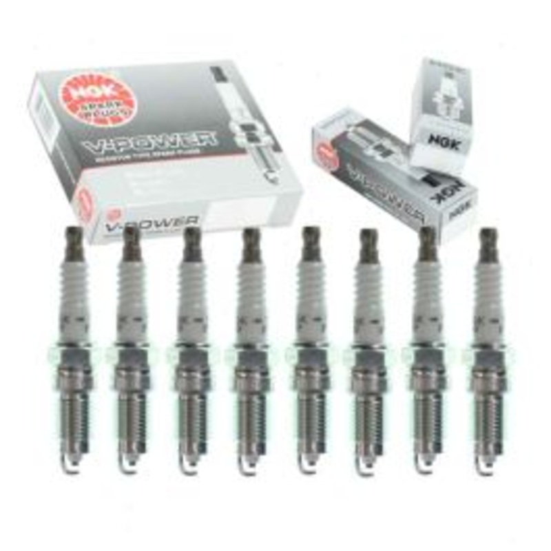 8 pc NGK V-Power Spark Plugs for 1986-1988 Mercury Cougar 5.0L V8