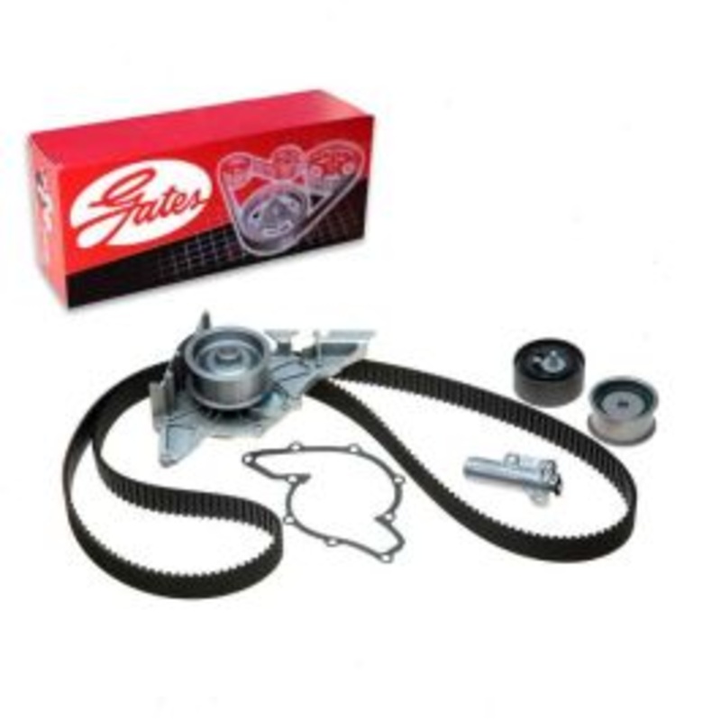 Gates PowerGrip Timing Belt Kit with Water Pump for 2001-2005 Audi Allroad Quattro 2.7L V6