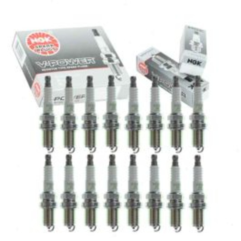 16 pc NGK V-Power Spark Plugs for 2006-2007 Mercedes-Benz R500 5.0L V8