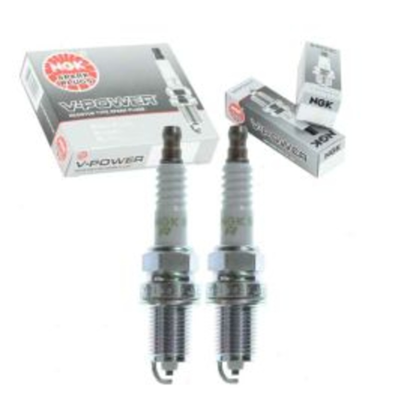 2 pc NGK V-Power 6262 BCPR6EY-N-11 Spark Plugs