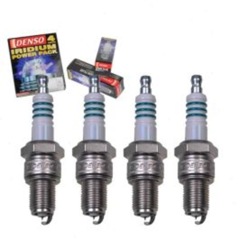4 pc DENSO Iridium Power Spark Plugs for 1981-1989 Isuzu I-Mark 1.5L 1.8L L4