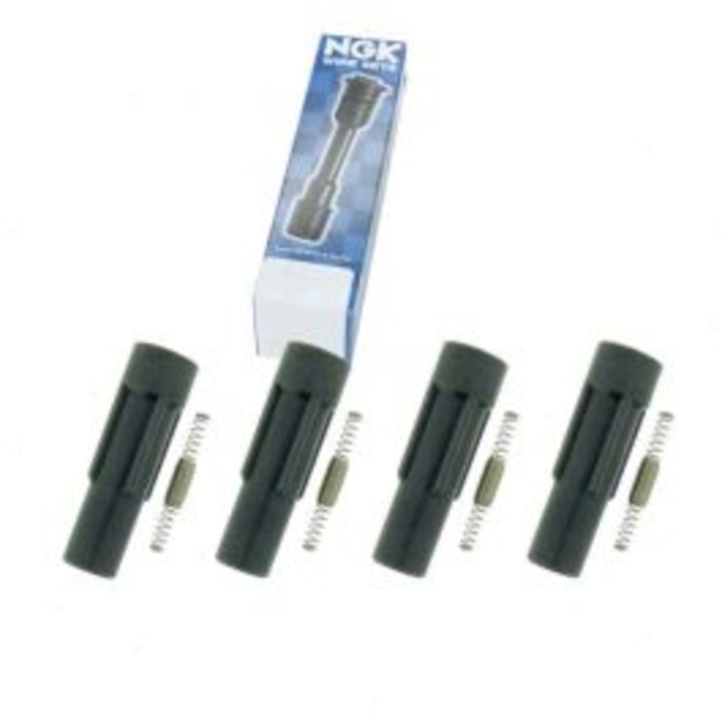 4 pc NGK 59007 Ignition Coil Boots