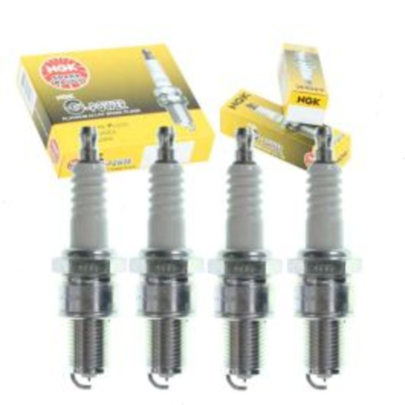 4 pc NGK G-Power Intake Side Spark Plugs for 1982-1983 Nissan 200SX 2.2L L4