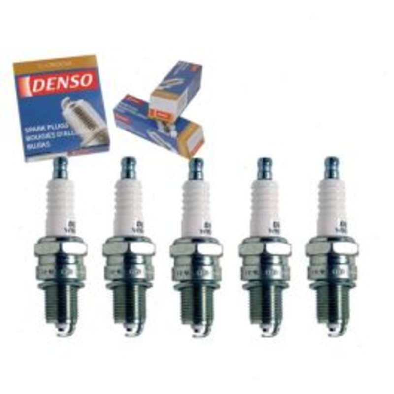 5 pc DENSO Standard U-Groove Spark Plugs for 1995 Volkswagen EuroVan 2.5L L5